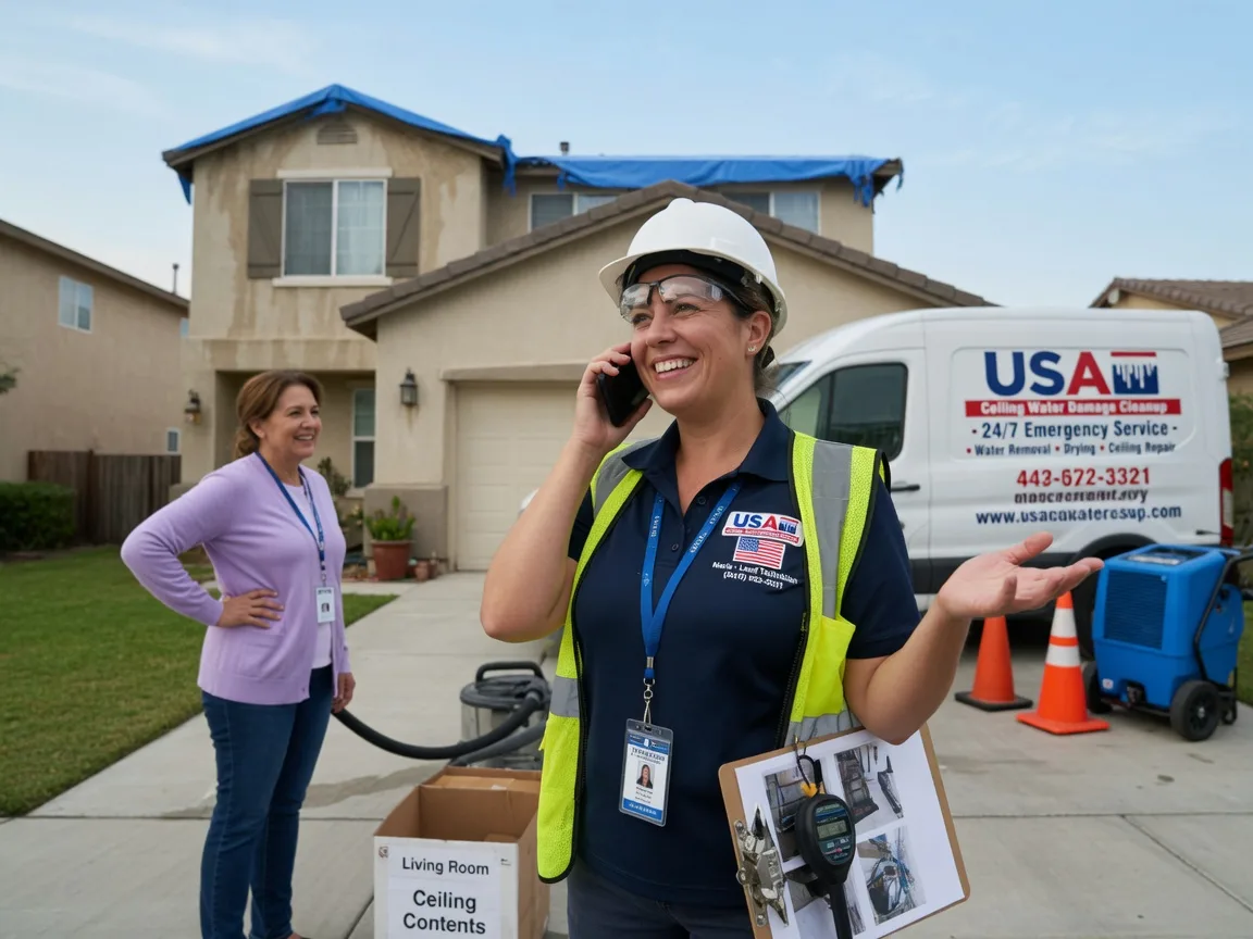 Ceiling Water Damage Restoration Union City, IN FAQs